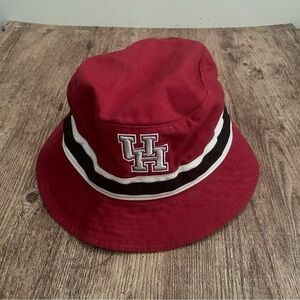 University of Houston UH Red and Black Bucket Hat